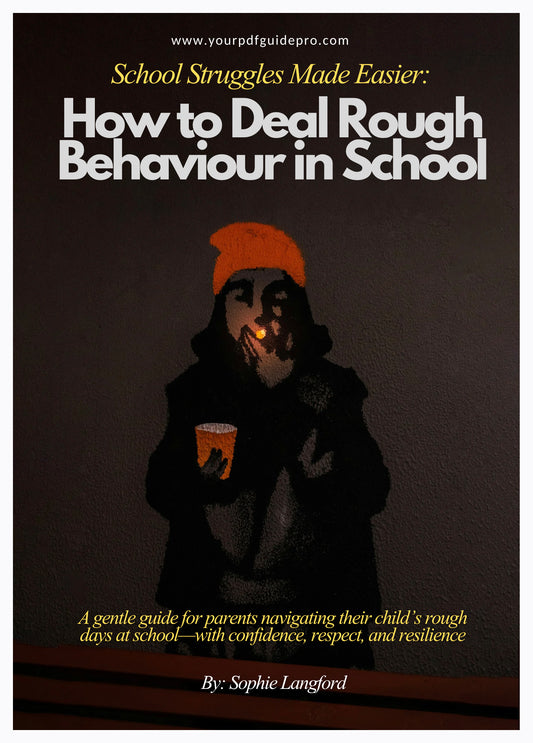 A Parent’s Roadmap to Handling Rough Behaviour in School